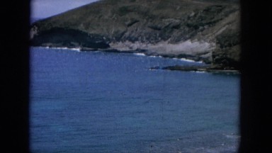 1964: ocean view from some cliffs showing wildlife and reefs HAWAII