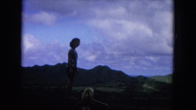 1964: girls are seen outdoor HAWAII