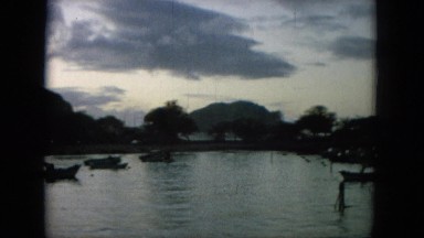 1964: a boat is seen HAWAII