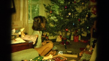 1964: my nanny for christmas give us a little puppy and we were so happy.
