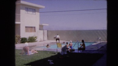 1966: a swimming scene BARSTOW, CALIFORNIA