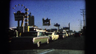 1966: people coming to enjoy rides and entertainment