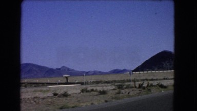 1966: a mountain area is seen traveling by road CATALINA, CALIFORNIA