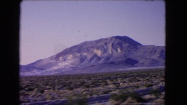 1966: a mountain area is seen traveling by road CATALINA, CALIFORNIA