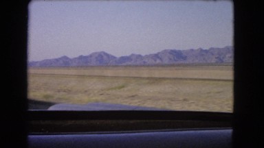 1966: a mountain area is seen traveling by road CATALINA, CALIFORNIA