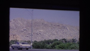 1966: filming the beautiful scenery during a family vacation of the country.