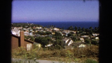 1966: a vast mountain area is seen CATALINA, CALIFORNIA