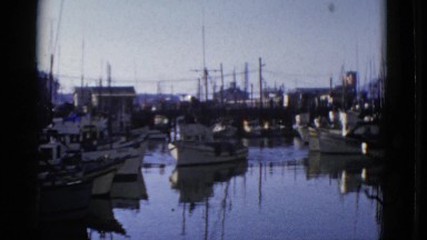 1952: Fishing Boat Returning to Harbor San Francisco, California