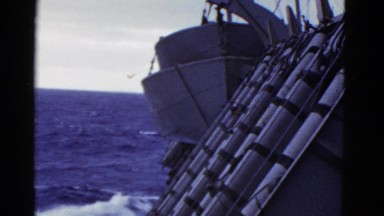 1952: a ship is seen SAN FRANCISCO, CALIFORNIA