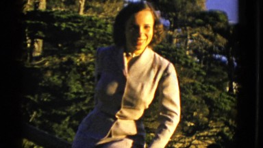 1952: a woman is seen posing SAN FRANCISCO, CALIFORNIA