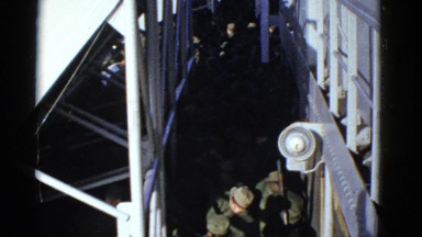 1952: an army is seen SAN FRANCISCO, CALIFORNIA