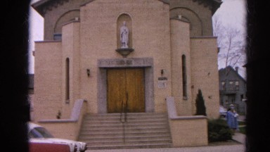 1964: a tourist area is seen RACINE, WISCONSIN