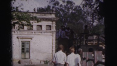 1962: riding an elephant BANGKOK