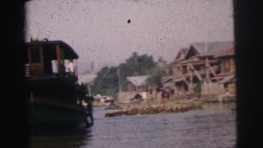 1962: a construction area beside water BANGKOK