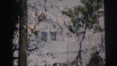1962: a flag scene CALCUTTA