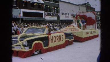 1964: a parade is seen HARVARD, ILLINOIS