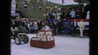 1964: a parade is seen HARVARD, ILLINOIS