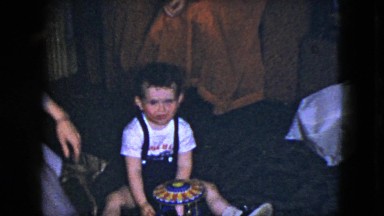 1951: moving this merry-go-round is not as easy as it looks. CLEVELAND, OHIO