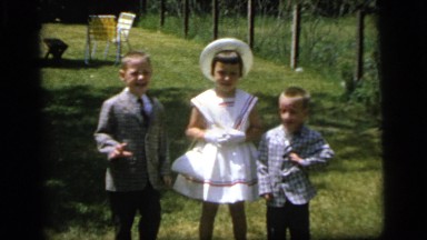 1964: children dressed up for church posing CAMDEN NEW JERSEY