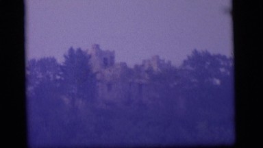 1964: a building view is seen from a car CAMDEN NEW JERSEY