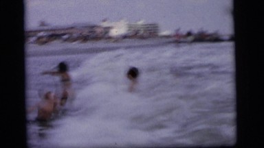 1964: a swimming scene CAMDEN NEW JERSEY