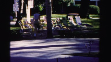 1955: residential area is seen MIAMI, FLORIDA