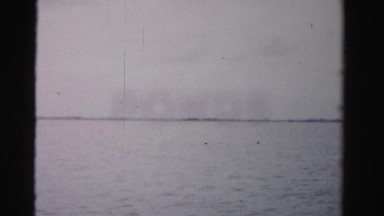 1955: tourist area is seen MIAMI, FLORIDA