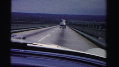 1955: road trip is seen MIAMI, FLORIDA