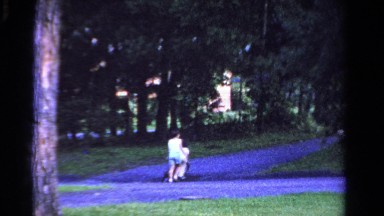 1958: view of neighborhood and it's street MINNESOTA