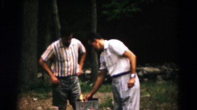 1961: Family Picnic in Forest Area Hagerstown, Maryland