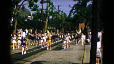 1961: parade marching band high school bandleaders HAGERSTOWN, MARYLAND