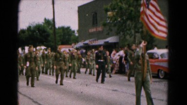 1961: parade is seen HAGERSTOWN, MARYLAND