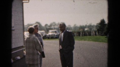 1961: people are seen in tourist area and are observing building HAGERSTOWN