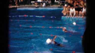 1961: swimming scene HAGERSTOWN, MARYLAND