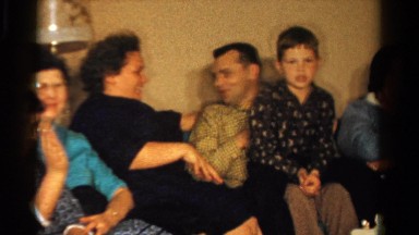 1958: an indoor family party is seen MINNESOTA