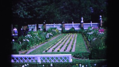 1964: garden is seen WILLIAMSBURG