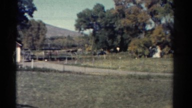 1967: view of the farmlands COLORADO