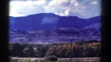 1967: mountain area is seen traveling by road COLORADO