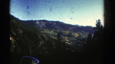 1967: mountain area is seen traveling by road COLORADO