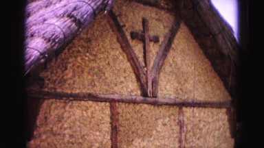 1964: church area is seen JAMESTOWN, VIRGINIA
