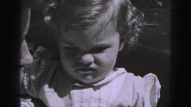 1946: little girl looking mad HARRISBURG