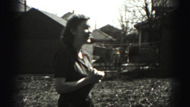 1946: person ogles young lady through camera HARRISBURG