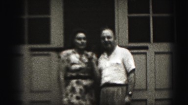 1946: ladies get interview through mike by interviewer HARRISBURG