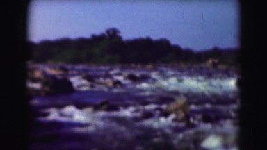 1946: beautiful river with rugged, raging rapids WASHINGTON, DC