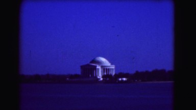 1946: jefferson memorial national monument across lake monticello WASHINGTON, DC