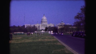 1946: usa capitol building and green grass grounds WASHINGTON, DC