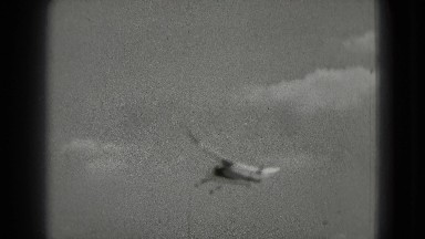 1946: 1960's toy plane in flight WASHINGTON, DC