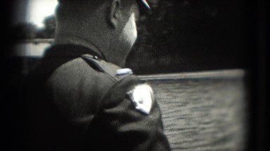 1946: police person is walking back and talking to someone WASHINGTON, DC