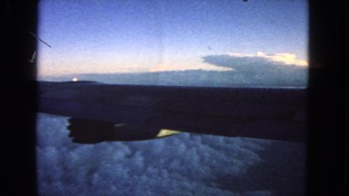 1963: Aerial View of California from an Aircraft
