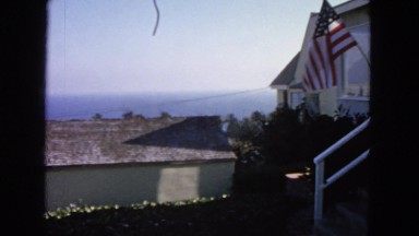 1963: view of the houses by the beach CALIFORNIA